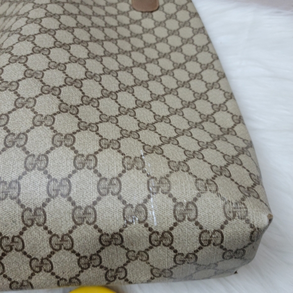 100% Authentic GUCCI vintage web sherry line tote - Picture 3 of 14